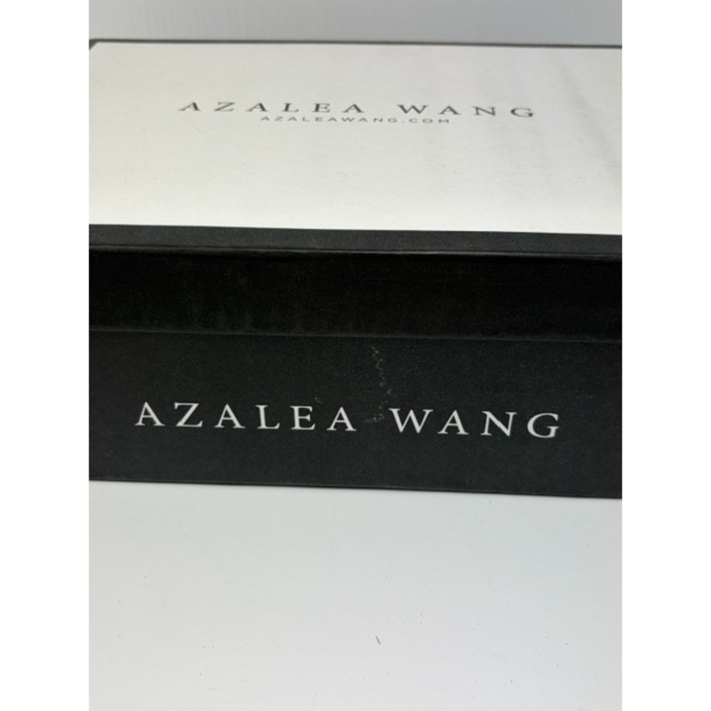 Azalea Wang Arachna Black Rhinestone Platform Wedge Slide Sandals Womens 8.5 - Picture 15 of 16